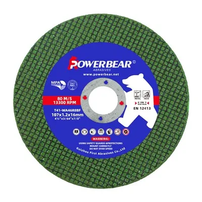 Afskornir diskar fyrir ryðfríu stáli